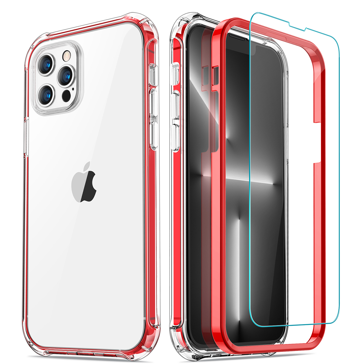 CANSHN Clear Designed for iPhone 11 Pro Max Case, [Military Drop  Protection] [Not Yellowing] Shockproof Protective Phone Case with Soft TPU  Bumper