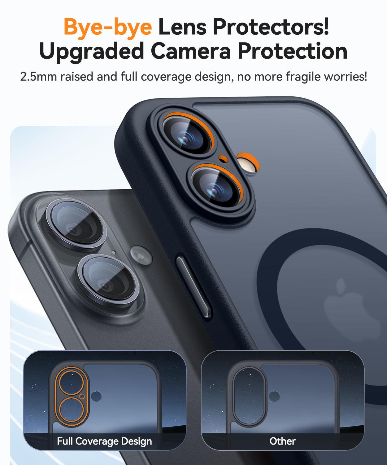 CANSHN für iPhone 17 Hülle mit Kameraschutz für Magsafe (TOP Militärschutz & Magnetkraft) iPhone 17 Case Stoßfest, Schwarz - Image 3